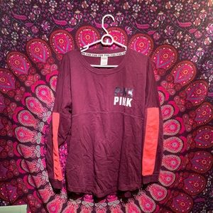 Victoria Secret/ Pink long sleeve shirt
